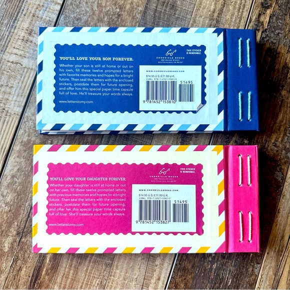 NWOT Letter To My Son/ Daughter Books (Set) - Picture 2 of 4